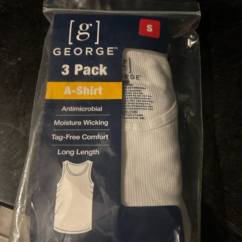 NWT men’s A-Shirt size small